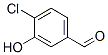 Benzaldehyde, 4-chloro-3-hydroxy- Structure,56962-12-0Structure