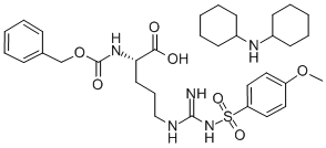 Z-arg(mbs)-oh dcha Structure,58810-11-0Structure