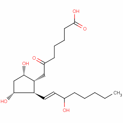 6-酮前列腺素結構式_58962-34-8結構式