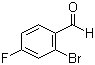 2-Bromo-4-fluorobenzaldehyde Structure,59142-68-6Structure