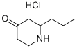 2-Propylpiperidin-4-one HCl；2-propylpiperidin-4-one hydrochloride Structure,59663-72-8Structure