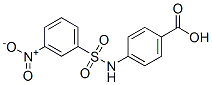 4-(3-硝基苯磺酰氨基)-苯甲酸結(jié)構(gòu)式_59923-19-2結(jié)構(gòu)式
