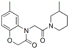 (9ci)-1-[(2,3-二氫-6-甲基-3-氧代-4H-1,4-苯并噁嗪-4-基)乙?；鵠-3-甲基-哌啶結構式_606119-46-4結構式