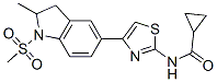 (9ci)-n-[4-[2,3-二氫-2-甲基-1-(甲基磺?；?-1H-吲哚-5-基]-2-噻唑]-環(huán)丙烷羧酰胺結(jié)構(gòu)式_606122-00-3結(jié)構(gòu)式