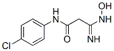N-(4-氯-苯基)-2-(n-羥基甲脒基)-乙酰胺結(jié)構(gòu)式_61239-34-7結(jié)構(gòu)式