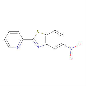 5-硝基-2-(2-吡啶)苯并噻唑結(jié)構(gòu)式_61352-23-6結(jié)構(gòu)式