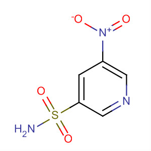 5-硝基吡啶-3-磺酰胺結(jié)構(gòu)式_62009-07-8結(jié)構(gòu)式