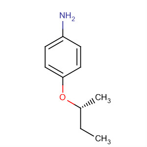 (9ci)-4-[(1r)-1-甲基丙氧基]-苯胺結(jié)構(gòu)式_625119-85-9結(jié)構(gòu)式