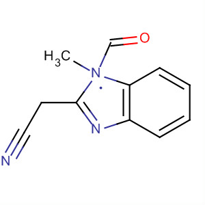 1H-benzimidazole-2-acetonitrile,alpha-formyl-1-methyl-(9ci) Structure,62591-15-5Structure