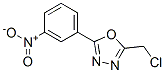 2-氯甲基-5-(3-硝基苯基)-[1,3,4]噁二唑結(jié)構(gòu)式_63002-57-3結(jié)構(gòu)式