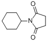 N-(環(huán)己基)琥珀酰亞胺結(jié)構(gòu)式_6301-71-9結(jié)構(gòu)式