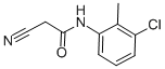 N-(3-氯-2-甲基苯基)-2-氰基乙酰胺結(jié)構(gòu)式_63034-96-8結(jié)構(gòu)式