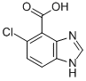 1H-benzimidazole-4-carboxylicacid,5-chloro-(9ci) Structure,635317-43-0Structure