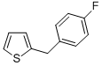 2-(4-Fluorobenzyl)thiophene Structure,63877-96-3Structure