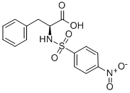 N-(4-硝基苯基磺酰基)-l-苯丙氨酸結(jié)構(gòu)式_64501-87-7結(jié)構(gòu)式