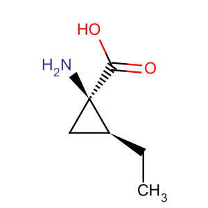 (1r,2s)-(9ci)-1-氨基-2-乙基-環(huán)丙烷羧酸結(jié)構(gòu)式_65878-53-7結(jié)構(gòu)式