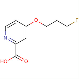 2-Pyridinecarboxylicacid,4-(3-fluoropropoxy)-(9ci) Structure,663614-71-9Structure