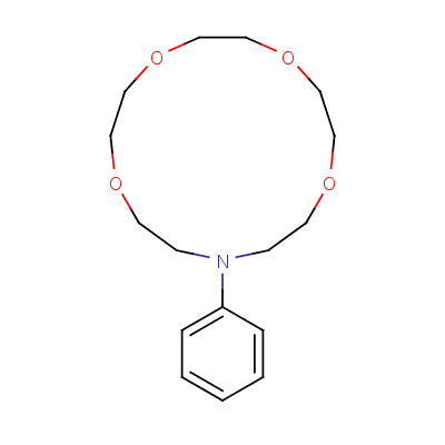 苯雜氮-15-冠-5-醚結(jié)構(gòu)式_66750-10-5結(jié)構(gòu)式