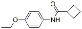 (9ci)-n-(4-乙氧基苯基)-環(huán)丁烷羧酰胺結(jié)構(gòu)式_667885-61-2結(jié)構(gòu)式