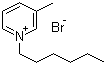 溴化N-己基-3-甲基吡啶結(jié)構(gòu)式_67021-56-1結(jié)構(gòu)式