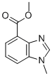 1H-benzimidazole-4-carboxylicacid,1-methyl-,methylester(9ci) Structure,672957-91-4Structure