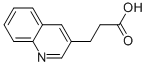 3-Quinolin-3-yl-propionic acidStructure,67752-28-7Structure 3-Quinolin-3-yl-propionic acid Structure,67752-28-7Structure