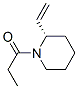 Piperidine, 2-ethenyl-1-(1-oxopropyl)-, (2s)-(9ci) Structure,685509-94-8Structure