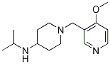 N-isopropyl-1-((4-methoxypyridin-3-yl)methyl)piperidin-4-amine Structure,690998-87-9Structure