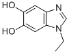 1H-benzimidazole-5,6-diol,1-ethyl-(9ci) Structure,705927-88-4Structure