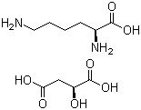L-賴氨酸L-蘋果酸鹽結(jié)構(gòu)式_71555-10-7結(jié)構(gòu)式