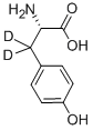 L-酪氨酸-3,3-d2結構式_72963-27-0結構式