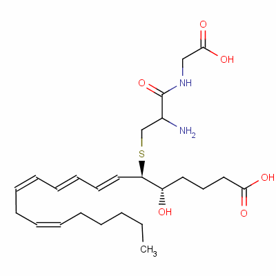 白三烯 D4結(jié)構(gòu)式_73836-78-9結(jié)構(gòu)式