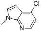 N-Methyl-4-chloro-7-azaindole Structure,74420-05-6Structure