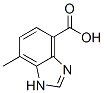 1H-benzimidazole-4-carboxylic acid, 7-methyl- (9ci) Structure,745048-56-0Structure