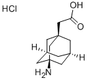 (3-Amino-1-adamantyl)acetic acid hydrochlorideStructure,75667-94-6Structure (3-Amino-1-adamantyl)acetic acid hydrochloride Structure,75667-94-6Structure