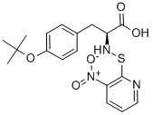 N-(3-硝基-2-吡啶亞磺酰)-o-t-丁基-L-酪氨酸結(jié)構(gòu)式_76863-84-8結(jié)構(gòu)式