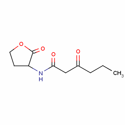 N-(氧代己酰)高絲氨酸內(nèi)酯結(jié)構(gòu)式_76924-95-3結(jié)構(gòu)式