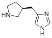 1H-imidazole,4-[(3s)-3-pyrrolidinylmethyl]-(9ci) Structure,771474-27-2Structure