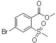 4-Bromo-2-(methylsulfonyl)benzoic acid methyl ester Structure,773134-43-3Structure