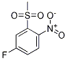 4-Fluoro-2-(methylsulfonyl)-1-nitrobenzene Structure,78228-02-1Structure