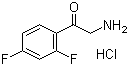 2,4-Difluorophenacylamine hydrochlorideStructure,786719-60-6Structure 2,4-Difluorophenacylamine hydrochloride Structure,786719-60-6Structure