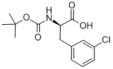 (R)-N-BOC-3-Chlorophenylalanine Structure,80102-25-6Structure