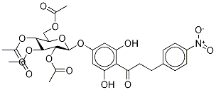 4’-O-(beta-d-2”,3”,4”,6”-tetraacetyl-glucopyranosyl)-4-nitrophloretinStructure,82628-87-3Structure 4’-O-(beta-d-2”,3”,4”,6”-tetraacetyl-glucopyranosyl)-4-nitrophloretin Structure,82628-87-3Structure
