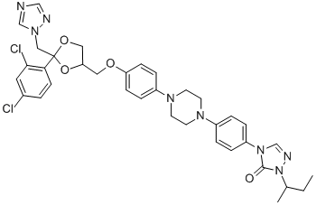 ItraconazoleStructure,84625-61-6Structure Itraconazole Structure,84625-61-6Structure