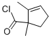(9ci)-1,2-二甲基-2-環(huán)戊烯-1-羰酰氯結(jié)構(gòu)式_84884-02-6結(jié)構(gòu)式