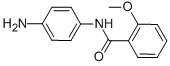 N-(4-氨基苯基)-2-甲氧基苯甲酰胺結(jié)構(gòu)式_849337-82-2結(jié)構(gòu)式