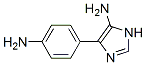 4-(4-氨基苯基)-1H-咪唑-5-胺結(jié)構(gòu)式_861362-46-1結(jié)構(gòu)式