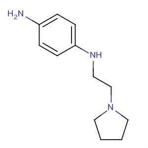 N1-(2-(吡咯烷-1-基)乙基)苯-1,4-二胺結(jié)構(gòu)式_863453-84-3結(jié)構(gòu)式
