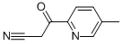 5-Methyl-β-oxo-2-pyridinepropanenitrile Structure,868395-55-5Structure