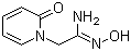 (Z，e)-n-hydroxy-2-(2-oxopyridin-1(2h)-yl)ethanimidamide Structure,871544-57-9Structure